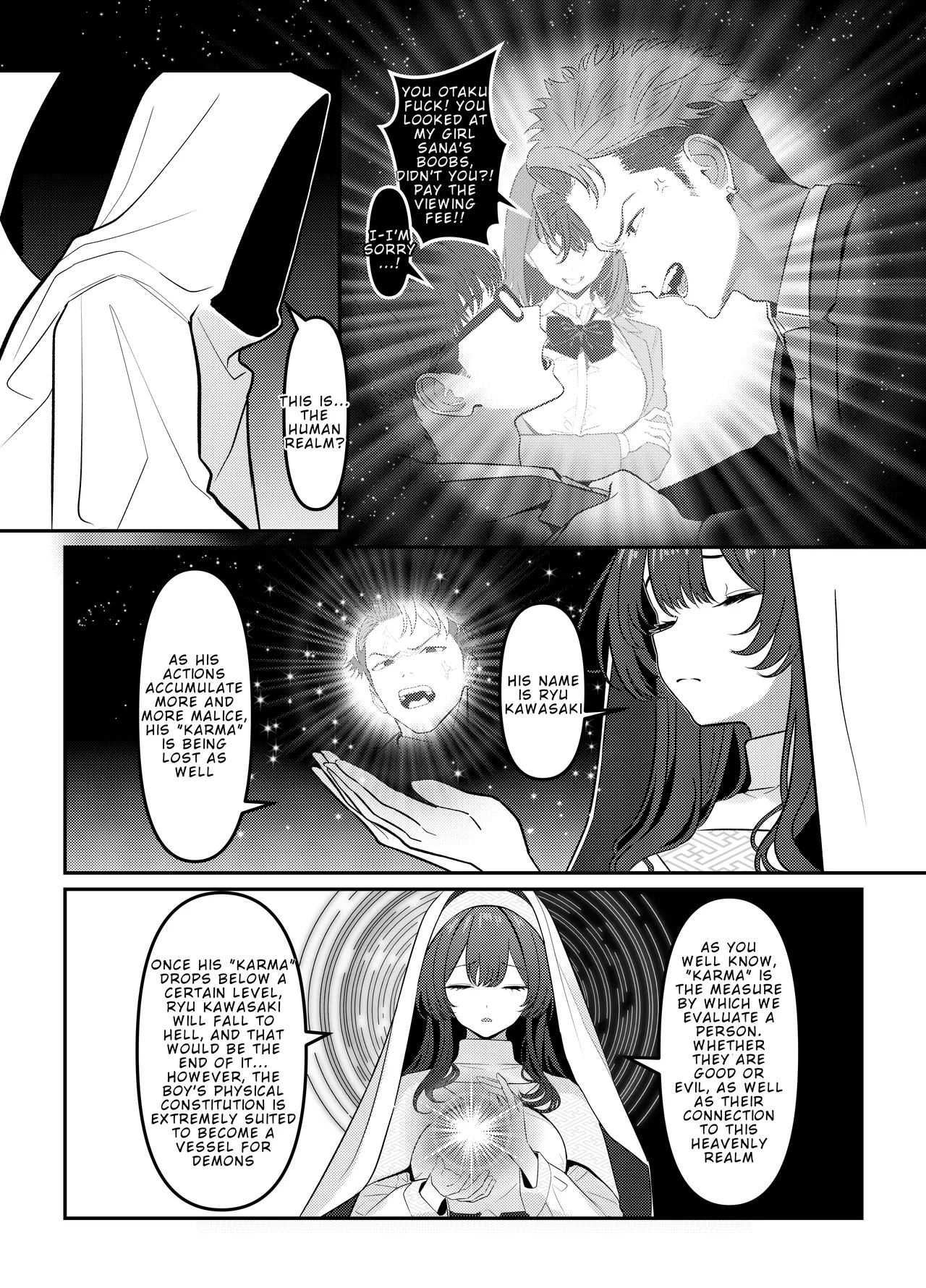 Hentai Manga Comic-Holy Bitch 1-Read-3